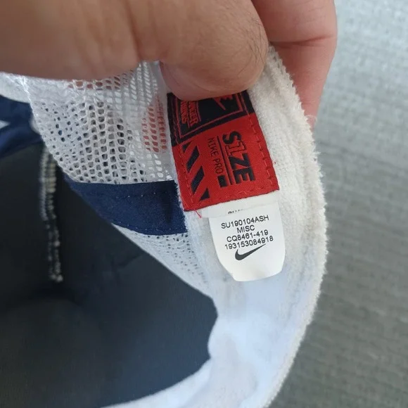 Stranger Things x Nike Hawkins High School Trucker Style Baseball Hat Adjustable - Picture 6 of 7